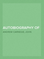 Autobiography of Andrew Carnegie