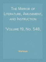 The Mirror of Literature, Amusement, and Instruction
Volume 19, No. 548, May 26, 1832