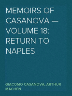 Memoirs of Casanova — Volume 18: Return to Naples
