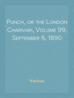 Punch, or the London Charivari, Volume 99, September 6, 1890