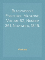 Blackwood's Edinburgh Magazine, Volume 62, Number 361, November, 1845.