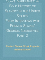 Slave Narratives: A Folk History of Slavery in the United States
From Interviews with Former Slaves
Georgia Narratives, Part 2