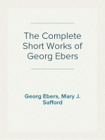The Complete Short Works of Georg Ebers