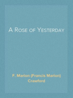 A Rose of Yesterday