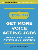 How To Get More Voice Acting Jobs: Marketing 101 for Actors & Voiceovers