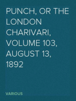 Punch, or the London Charivari, Volume 103, August 13, 1892