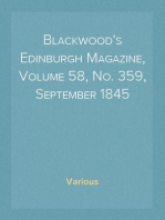 Blackwood's Edinburgh Magazine, Volume 58, No. 359, September 1845
