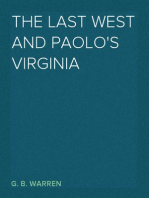 The Last West and Paolo's Virginia