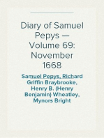 Diary of Samuel Pepys — Volume 69