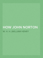 How John Norton the Trapper Kept His Christmas