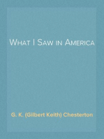 What I Saw in America