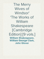 The Merry Wives of Windsor
The Works of William Shakespeare [Cambridge Edition] [9 vols.]