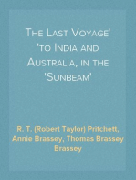The Last Voyage
to India and Australia, in the 'Sunbeam'