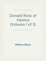Donald Ross of Heimra (Volume I of 3)