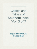 Castes and Tribes of Southern India
Vol. 3 of 7