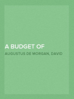 A Budget of Paradoxes, Volume II