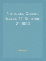 Notes and Queries, Number 47, September 21, 1850