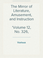 The Mirror of Literature, Amusement, and Instruction
Volume 12, No. 326, August 9, 1828