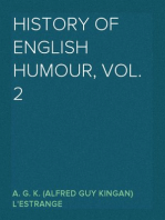 History of English Humour, Vol. 2