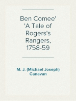 Ben Comee
A Tale of Rogers's Rangers, 1758-59