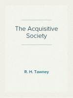 The Acquisitive Society