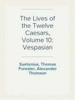 The Lives of the Twelve Caesars, Volume 10: Vespasian