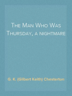 The Man Who Was Thursday, a nightmare