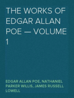 The Works of Edgar Allan Poe — Volume 1