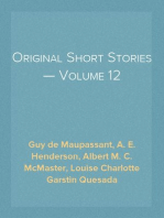 Original Short Stories — Volume 12