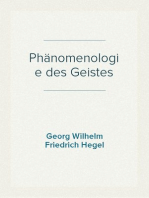 Phänomenologie des Geistes