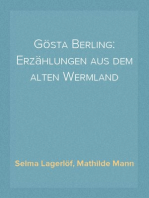 Gösta Berling: Erzählungen aus dem alten Wermland