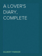 A Lover's Diary, Complete