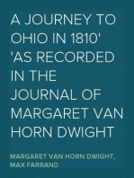 A Journey to Ohio in 1810
As Recorded in the Journal of Margaret van Horn Dwight