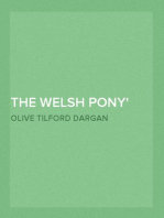 The Welsh Pony
Described in two letters to a friend