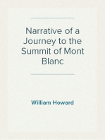 Narrative of a Journey to the Summit of Mont Blanc