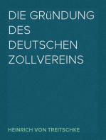 Die Gründung des Deutschen Zollvereins