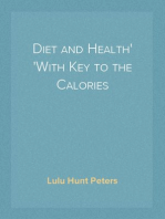 Diet and Health
With Key to the Calories