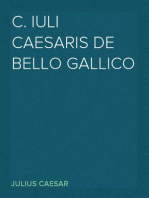 C. Iuli Caesaris De Bello Gallico