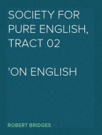 Society for Pure English, Tract 02
On English Homophones