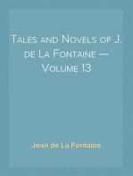 Tales and Novels of J. de La Fontaine — Volume 13