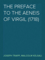 The Preface to the Aeneis of Virgil (1718)