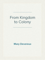 From Kingdom to Colony