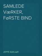 Samlede Værker, Første Bind