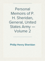 Personal Memoirs of P. H. Sheridan, General, United States Army — Volume 2