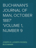 Buchanan's Journal of Man, October 1887
Volume 1, Number 9