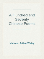 A Hundred and Seventy Chinese Poems