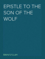 Epistle to the Son of the Wolf