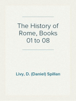 The History of Rome, Books 01 to 08