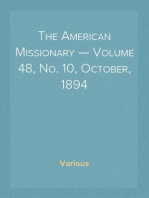 The American Missionary — Volume 48, No. 10, October, 1894