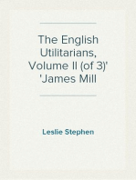The English Utilitarians, Volume II (of 3)
James Mill